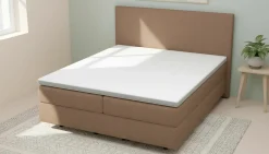 MONDO Boxspringbett schwarz