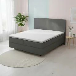 MONDO Boxspringbett schwarz