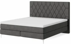 MONDO Boxspringbett schwarz