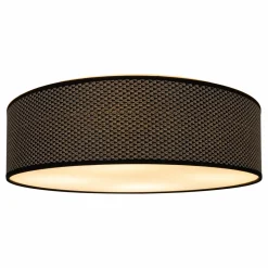 MONDO Deckenleuchte 4flg grauschwarzweißgoldfarben