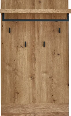 MONDO Garderobenpaneel braun