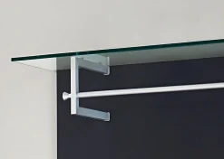 MONDO Garderobenpaneel grau