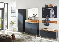 MONDO Garderobenpaneel grau