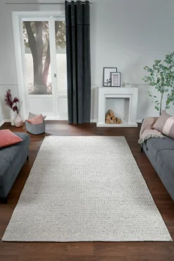 MONDO Handwebteppich beige