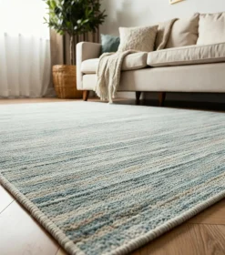 MONDO Handwebteppich mehrfarbiggrau