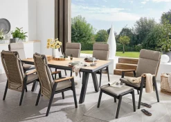 MONDO Hocker braungrau