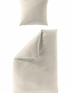 MONDO Jersey-Bettwäsche braun