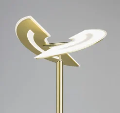 MONDO LED- Stehleuchte goldfarben