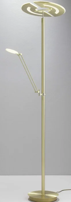 MONDO LED- Stehleuchte goldfarben