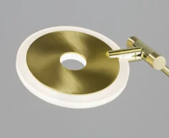 MONDO LED- Stehleuchte goldfarben