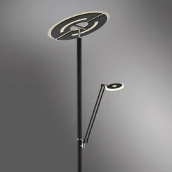 MONDO LED-Stehleuchte 2flg schwarz