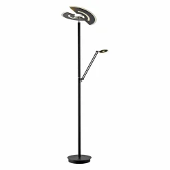 MONDO LED-Stehleuchte 2flg schwarz