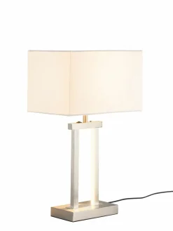 MONDO LED-Tischleuchte 3flg weißsilberfarben