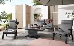 MONDO Loungebank Relax Move grau