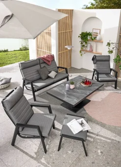 MONDO Loungebank Relax Move grau