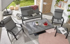 MONDO Loungebank Relax Move grau