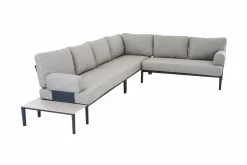 MONDO Loungeseitentisch grau