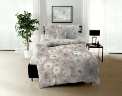 MONDO Mondo Biber-Bettwäsche braun