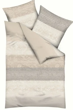 MONDO Mondo Jersey-Bettwäsche beige