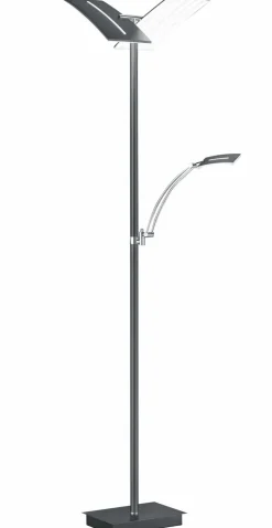 MONDO Mondo LED-Stehleuchte 2flg schwarz