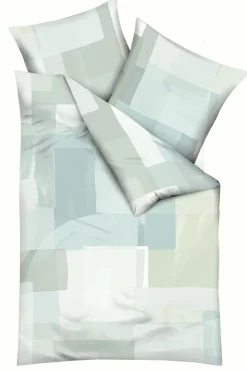 MONDO Mondo Satin-Bettwäsche grün