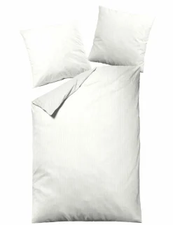 MONDO Musselin-Bettwäsche weiß