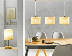 MONDO Pendelleuchte 3flg weiß