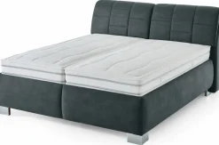 MONDO Polsterbett grau
