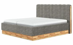 MONDO Polsterbett grau