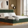 MONDO Polsterbett grün
