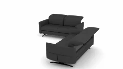 MONDO Polstergarnitur grau