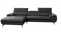 MONDO Polstergarnitur schwarz