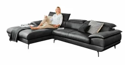 MONDO Polstergarnitur schwarz