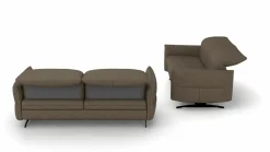 MONDO Polstergarnitur schwarz