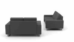 MONDO Polstergarnitur schwarz