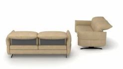 MONDO Polstergarnitur weiß