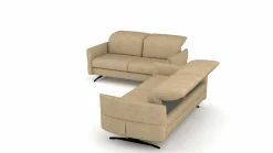 MONDO Polstergarnitur weiß