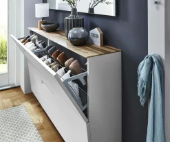 MONDO Schuhschrank braunbeige