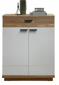 MONDO Schuhschrank braunweiß