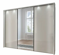 MONDO Schwebetürenschrank beige