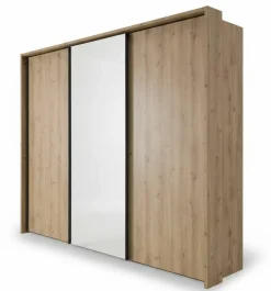 MONDO Schwebetürenschrank braun
