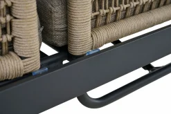 MONDO 3-Sitzer Sofa braungrau