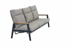 MONDO 3-Sitzer Sofa braungrau