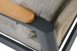 MONDO 2-Sitzer Sofa braungrau