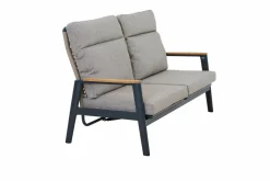 MONDO 2-Sitzer Sofa braungrau