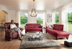 MONDO Sofa 2-sitzig rot