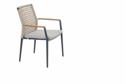 MONDO Stapelstuhl braungrau