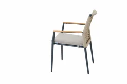 MONDO Stapelstuhl braungrau