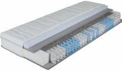 MONDO Taschenfederkernmatratze weiß