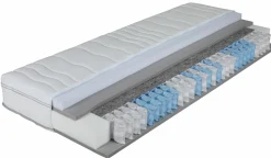 MONDO Taschenfederkernmatratze weiß